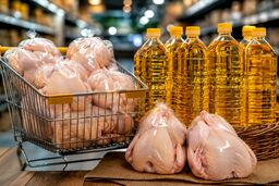 بازار فروش قسطی مرغ، گوشت و روغن داغ شد!